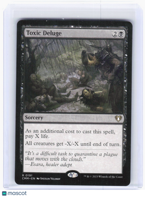 2023 Magic: The Gathering—Toxic Deluge #0191 Commander Masters—Rare Non-Foil