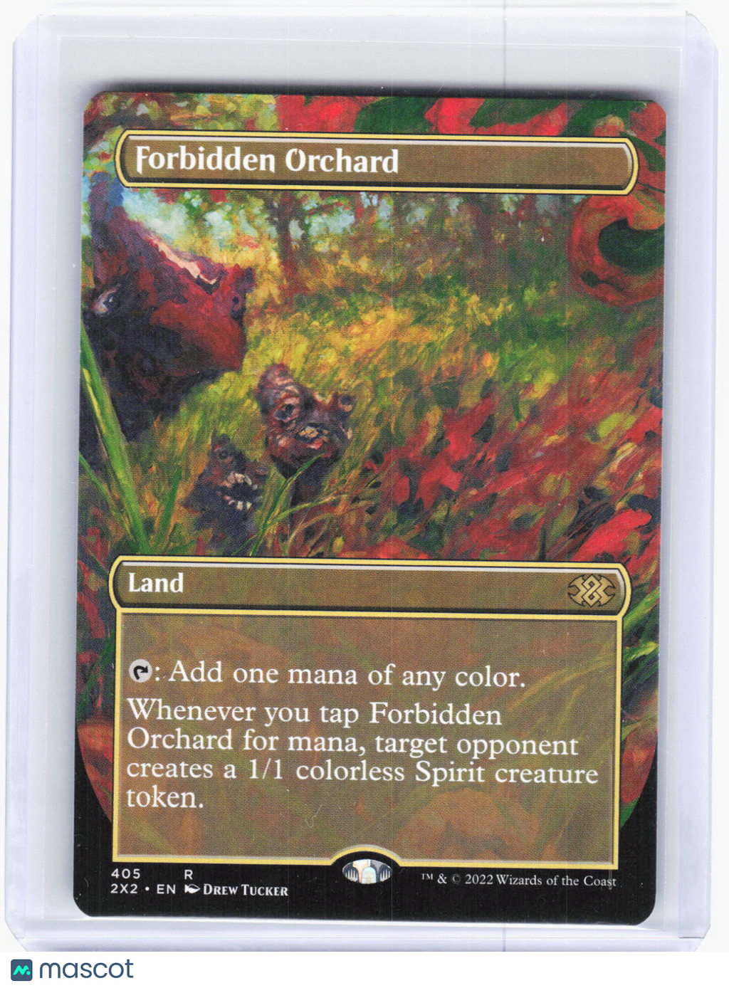 Magic: The Gathering—Forbidden Orchard #405 Double Masters 2022—Rare Non-Foil