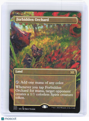 Magic: The Gathering—Forbidden Orchard #405 Double Masters 2022—Rare Non-Foil