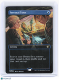 Magic: The Gathering—Personal Tutor (Borderless) #0633 (CMM)—R Foil