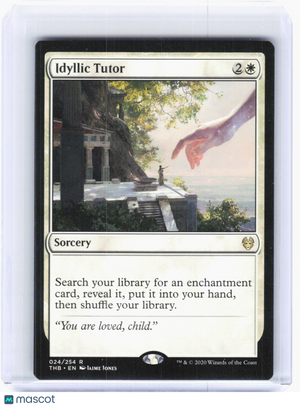 2020 Magic: The Gathering—Idyllic Tutor #024 Theros Beyond Death—Rare Non-Foil