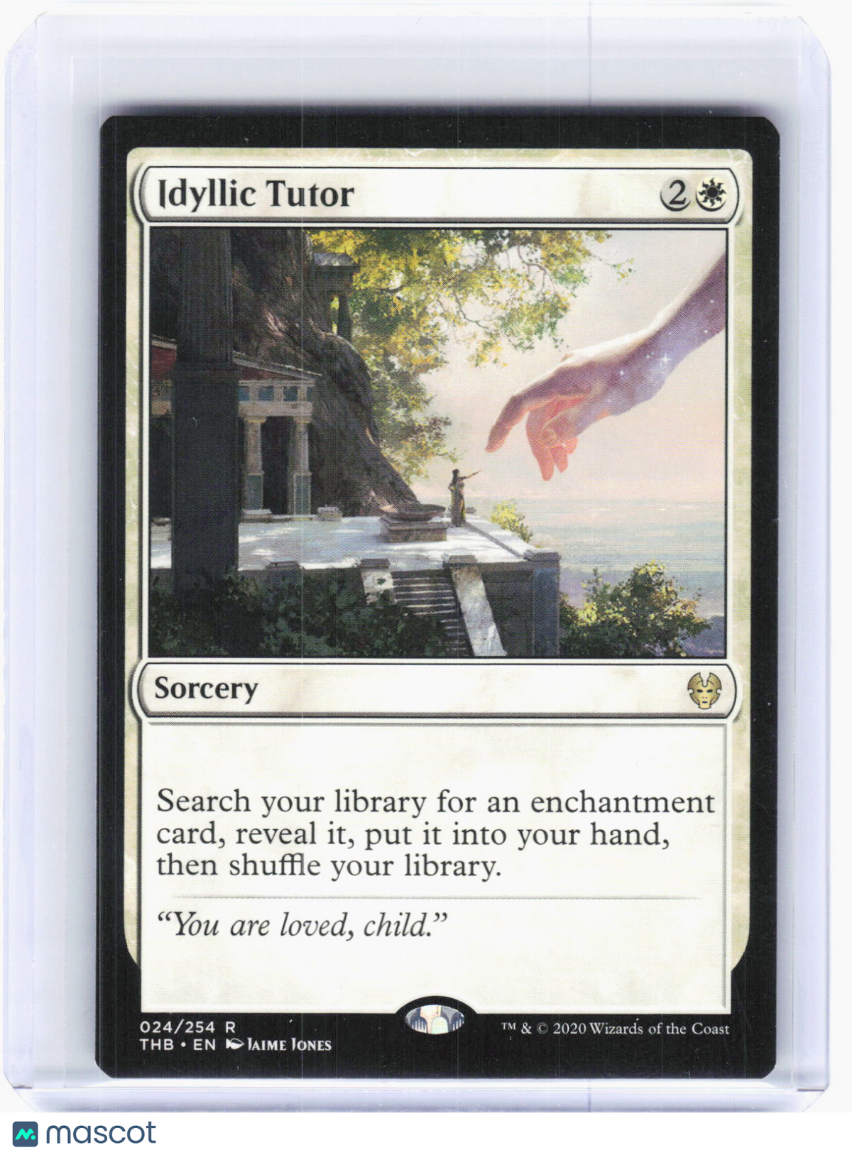 2020 Magic: The Gathering—Idyllic Tutor #024 Theros Beyond Death—Rare Non-Foil