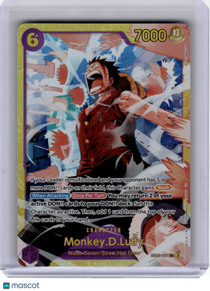 2024 One Piece Card Game—Monkey.D.Luffy #061 EB-02—SEC Foil