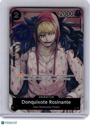 2023 One Piece Card Game—Donquixote Rosinante #108 OP-02—Common