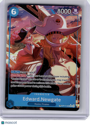 2024 One Piece Card Game—Edward.Newgate #040 OP-17— Treasure Rare