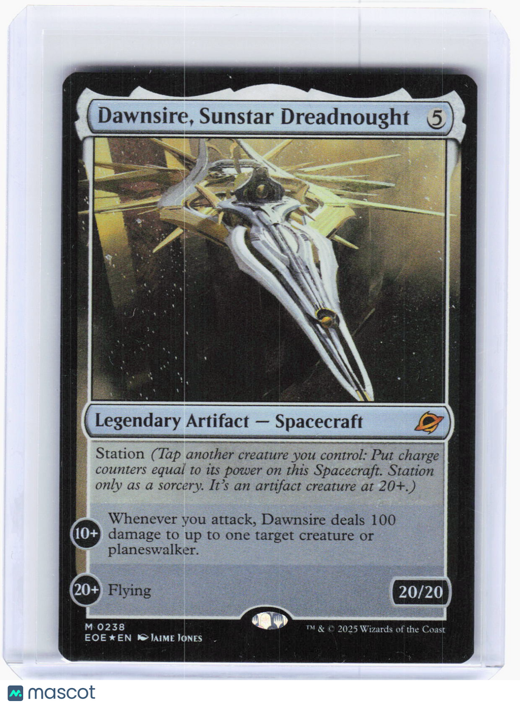 2025 Magic: The Gathering—Dawnsire, Sunstar Dreadnought #0238(EOE) —M Foil