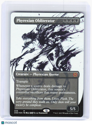 2023 Magic: The Gathering—Phyrexian Obliterator (Showcase) #308 (ONE) —M Foil