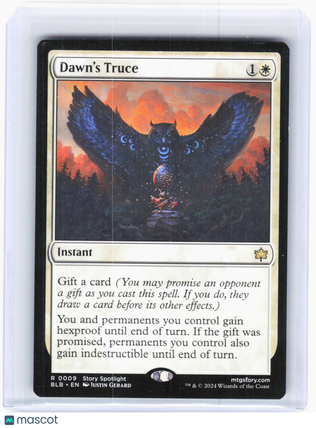 2024 Magic: The Gathering—Dawn's Truce #0009 Bloomburrow—Rare Non-Foil