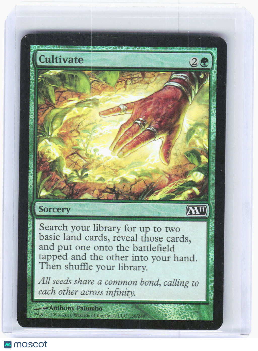 2010 Magic: The Gathering—Cultivate #168 Magic 2011—Common Foil