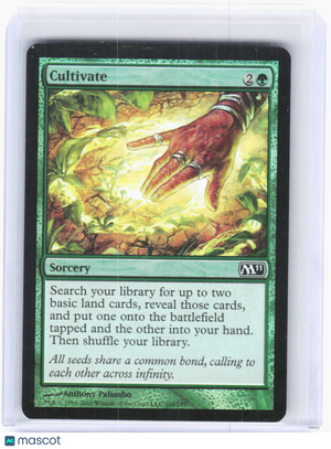 2010 Magic: The Gathering—Cultivate #168 Magic 2011—Common Foil