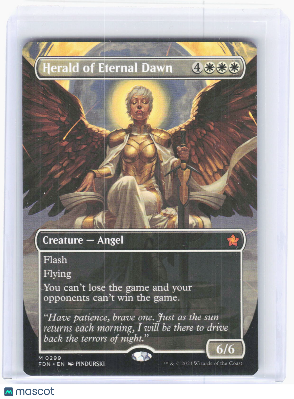 2024 Magic: The Gathering—Herald of Eternal Dawn #0299 (FDN)—M Non-Foil