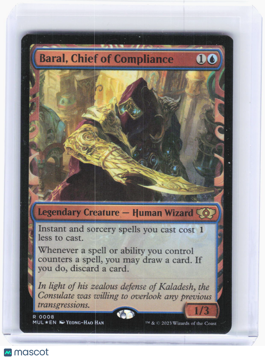 2023 Magic: The Gathering—Baral, Chief of Compliance #0008 (MUL)—R Foil