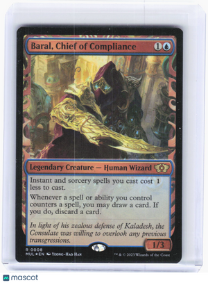 2023 Magic: The Gathering—Baral, Chief of Compliance #0008 (MUL)—R Foil