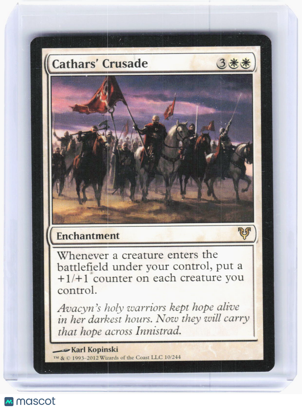 2012 Magic: The Gathering—Cathars' Crusade #10 Avacyn Restored—Rare Non-Foil