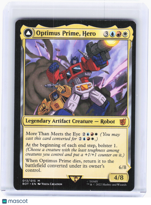 2022 Magic: The Gathering—Optimus Prime #13 (BOT)—M Non-Foil