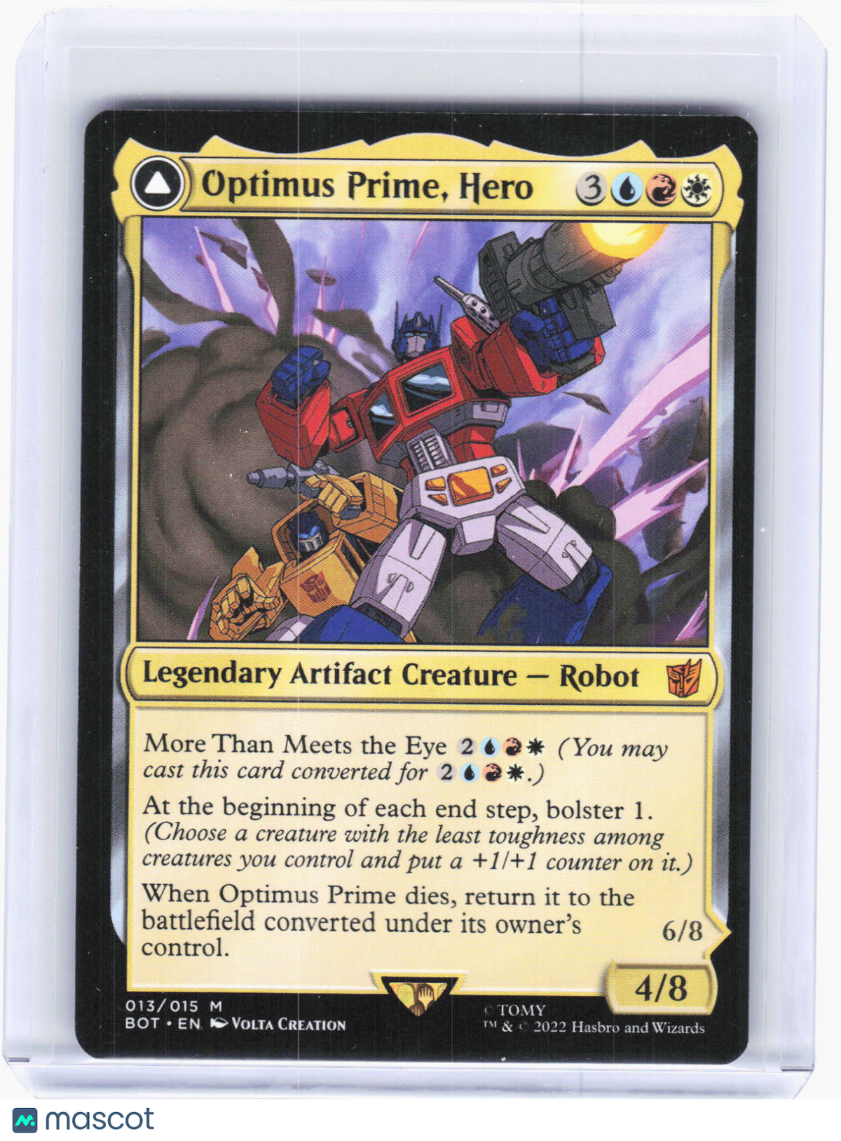 2022 Magic: The Gathering—Optimus Prime #13 (BOT)—M Non-Foil