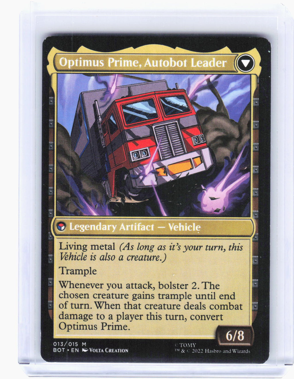 2022 Magic: The Gathering—Optimus Prime #13 (BOT)—M Non-Foil