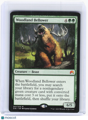 2015 Magic: The Gathering—Woodland Bellower #207 Magic Origins—Mythic Non-Foil