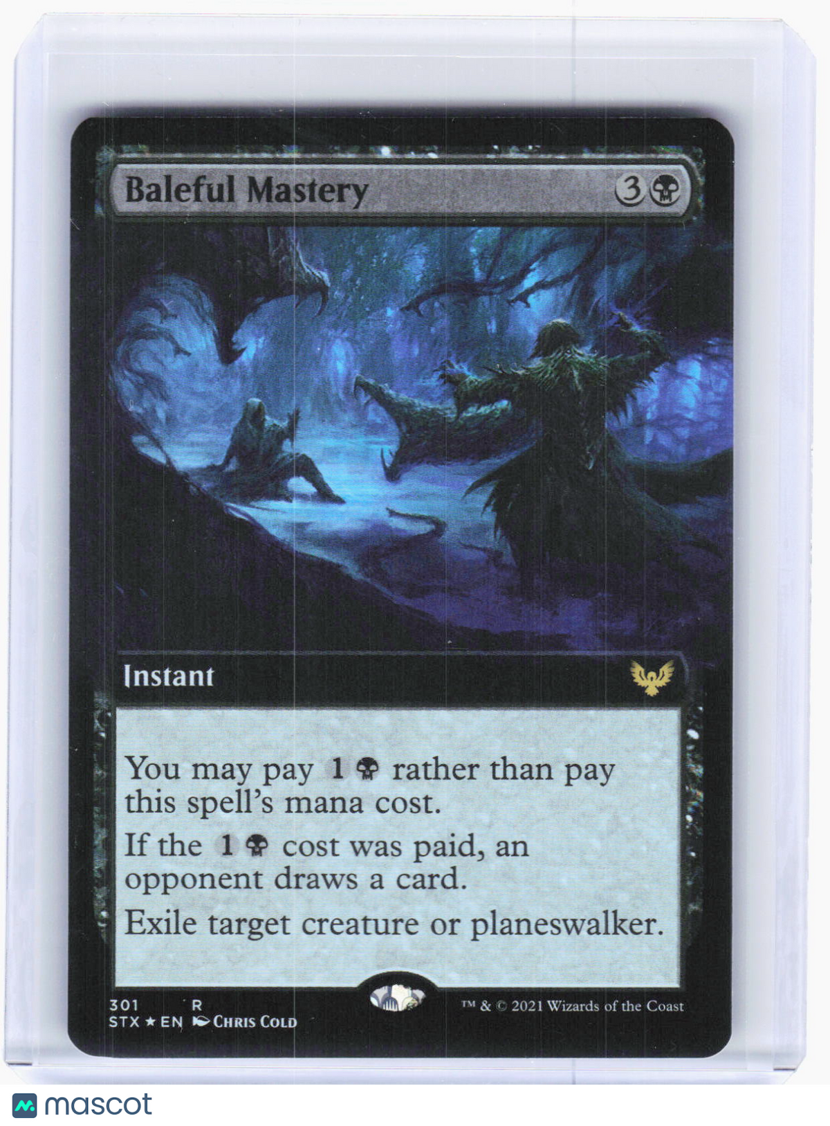 2021 Magic: The Gathering—Baleful Mastery #301 Strixhaven: School of Mages Rare