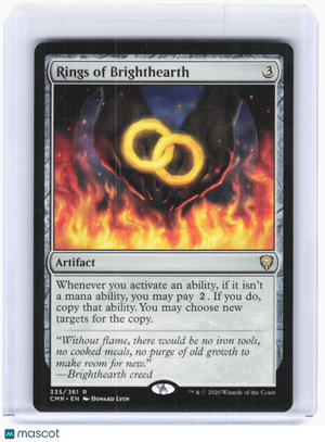 2020 Magic: The Gathering—Rings of Brighthearth #335 (CMR)—R Non-Foil