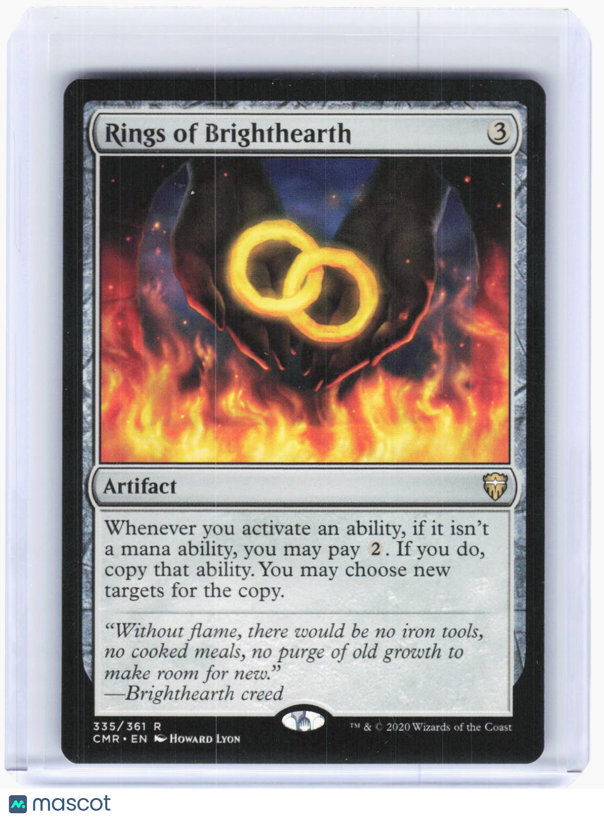 2020 Magic: The Gathering—Rings of Brighthearth #335 (CMR)—R Non-Foil