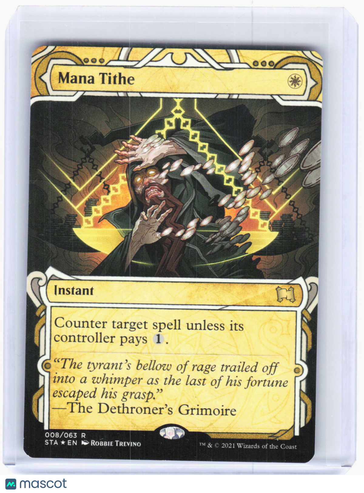2021 Magic: The Gathering—Mana Tithe (Foil Etched) #008 (STA) — R Foil