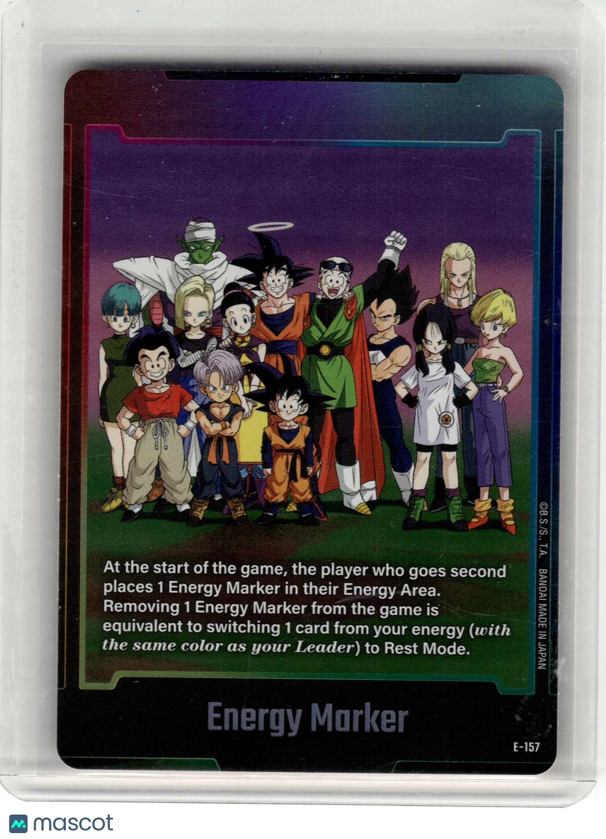 2024 Dragon Ball Super—Energy Marker #E-157 Fusion World Energy Markers— Foil