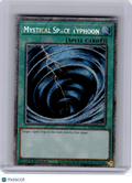 2024 YuGiOh!—Mystical Space Typhoon #RA02-EN048—Platinum Secret Rare (1st ED)