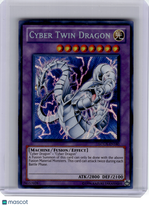 2011 YuGiOh!—Cyber Twin Dragon #LCGX-EN180 Legendary Collection 2—Secret Rare
