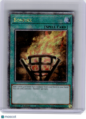 2024 YuGiOh!—Bonfire #RA03-EN073—Quarter Century Secret Rare Foil (1st Edition)