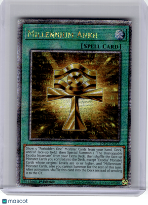 2024 YuGiOh!—Millennium Ankh #INFO-EN053 Infinite Forbidden—QsrR Foil (1st ED)