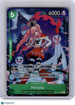 2026 One Piece CCG—Perona #OP14-033 The Azure Sea's Seven—SR Foil (Alt Art)