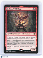 Magic: The Gathering Delina, Wild Mage Adventures in the Forgotten Realms - Rare