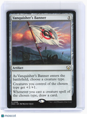 2023 Magic: The Gathering—Vanquisher's Banner #388 March of the Machine—Rare