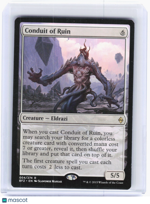 2015 Magic: The Gathering—Conduit of Ruin #004/274 Battle for Zendikar—Rare