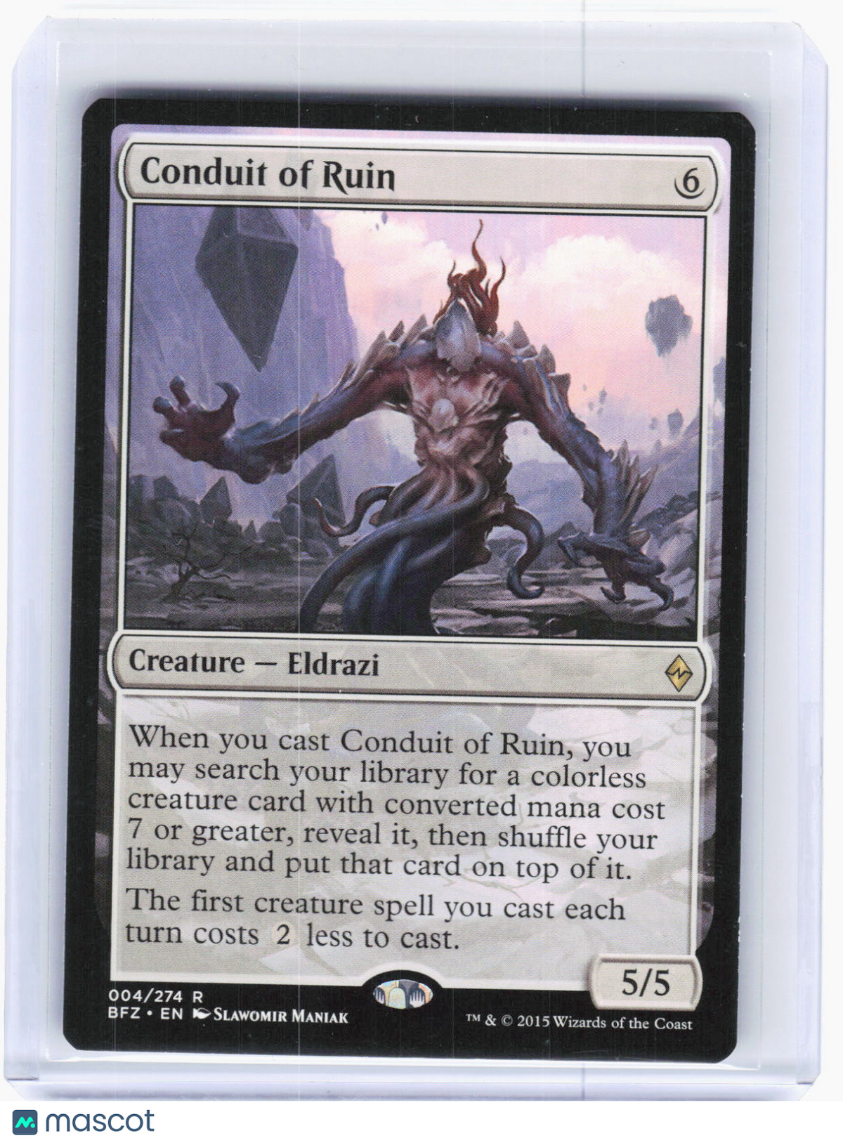 2015 Magic: The Gathering—Conduit of Ruin #004/274 Battle for Zendikar—Rare