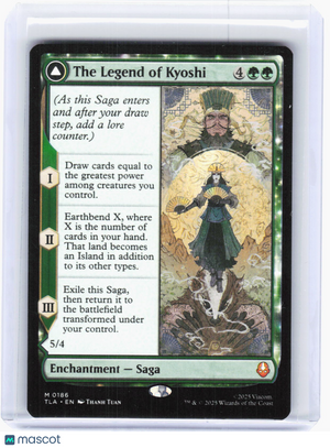 2025 Magic: The Gathering—Avatar Kyoshi #186 Avatar: The Last Airbender—Mythic