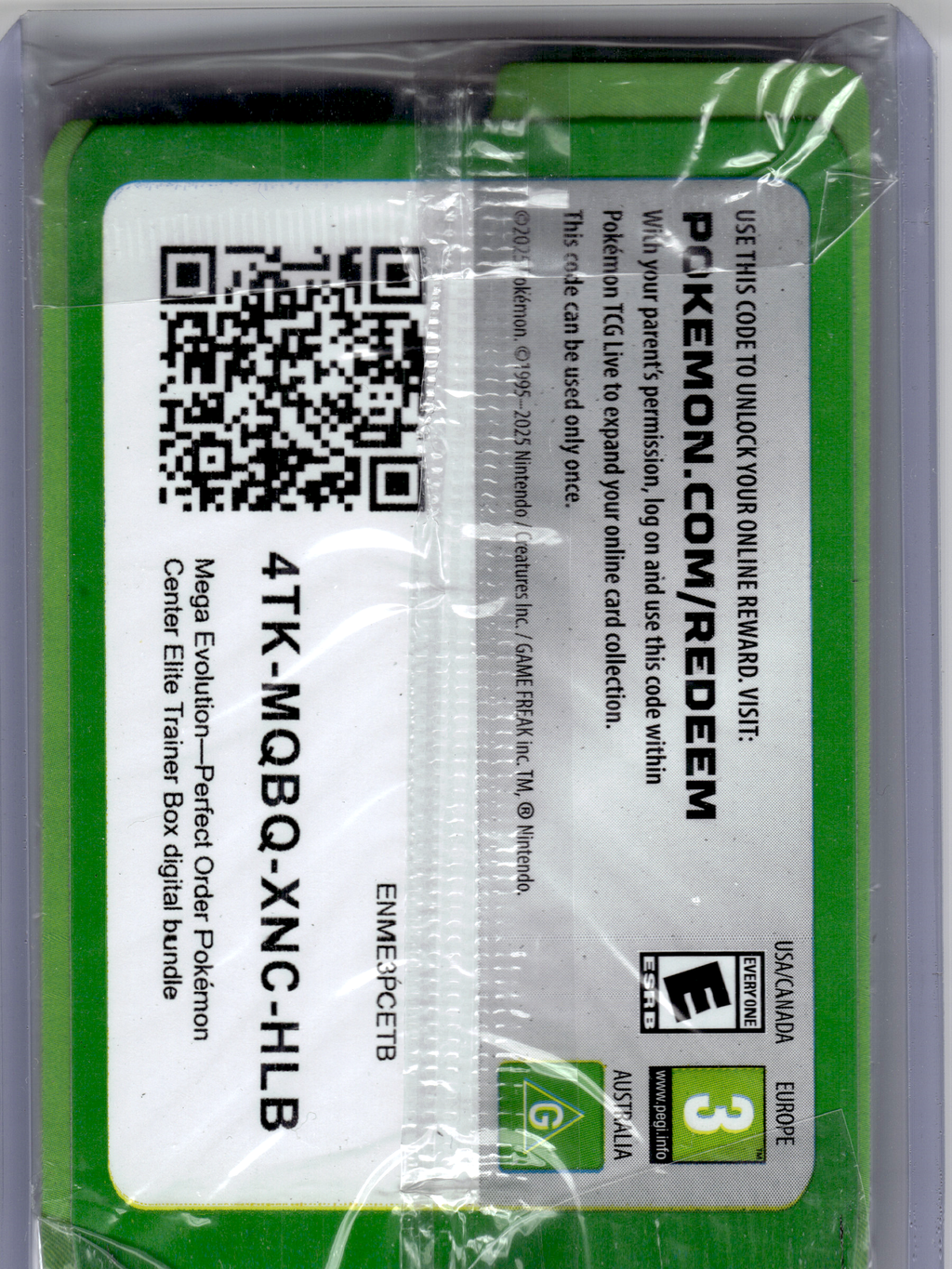 2026 Pokemon—Tyrunt #070 Mega Evolution—Black Star Promo (PC Stamped) (Sealed)