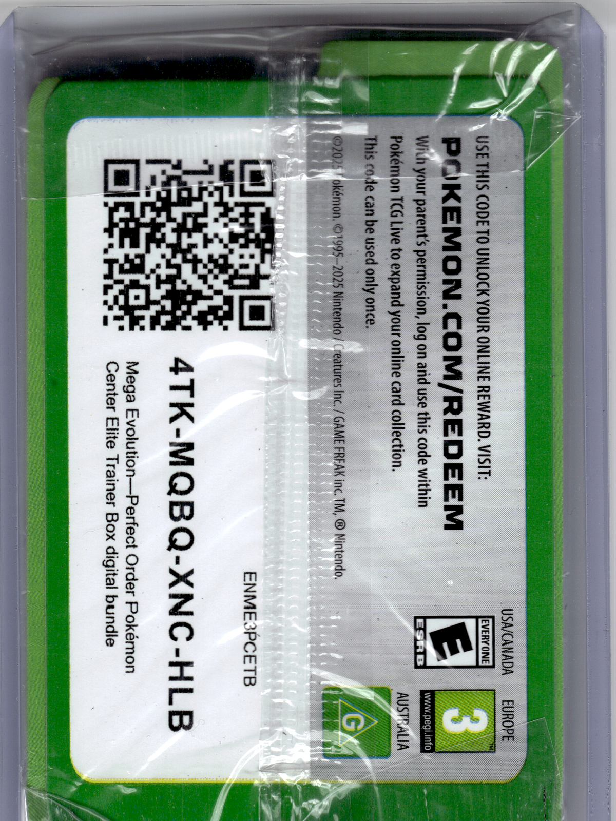 2026 Pokemon—Tyrunt #070 Mega Evolution—Black Star Promo (PC Stamped) (Sealed)
