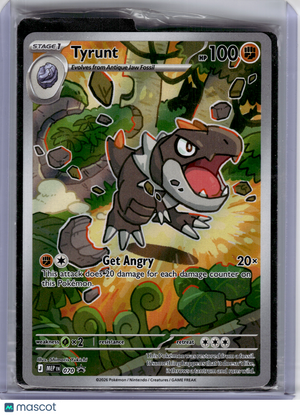 2025 Pokemon—Tyrunt #070 Mega Evolution Promo—Black Star Promo Holo (Sealed)