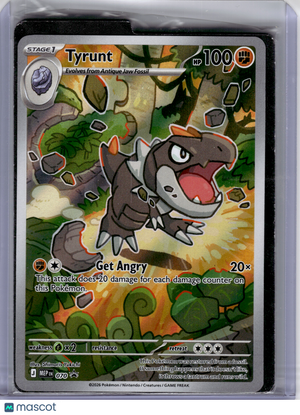 2026 Pokemon—Tyrunt #070 Mega Evolution Promo—Black Star Promo Holo (Sealed)