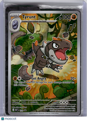 2026 Pokemon—Tyrunt #070 Mega Evolution Promo—Black Star Promo Holo (Sealed)