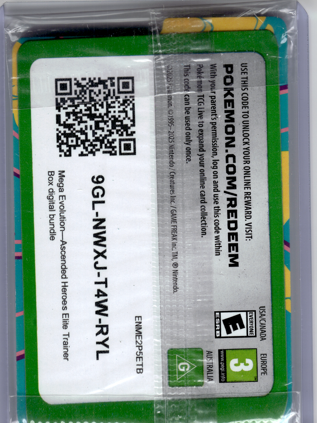 2026 Pokemon—N's Zekrom #MEP EN 031 Mega Evolution—Black Star Promo (Sealed)