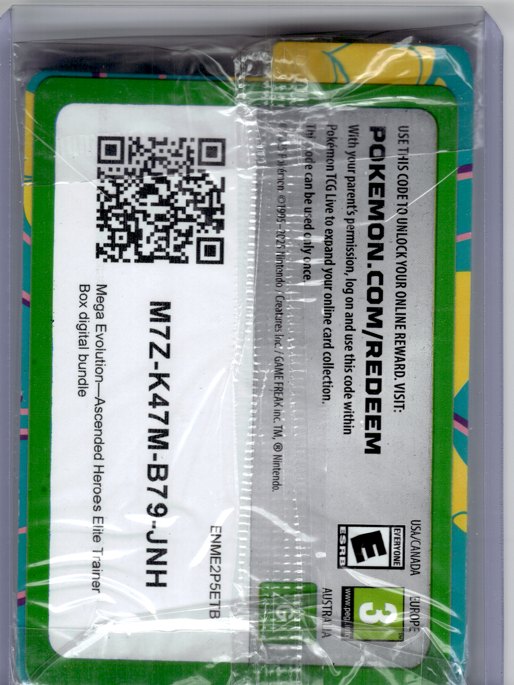 2026 Pokemon—N's Zekrom #031 Mega Evolution Promo—Black Star Promo Holo (Sealed)