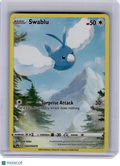 2023 Pokemon—Swablu #GG27 Crown Zenith: Galarian Gallery—Ultra Rare Holo [LP]