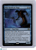 2019 Magic: The Gathering—Mist-Syndicate Naga #58 Modern Horizons—Rare Foil