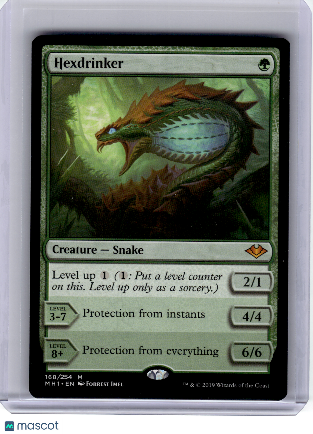 2019 Magic: The Gathering—Hexdrinker #168 Modern Horizons—Mythic Nonfoil