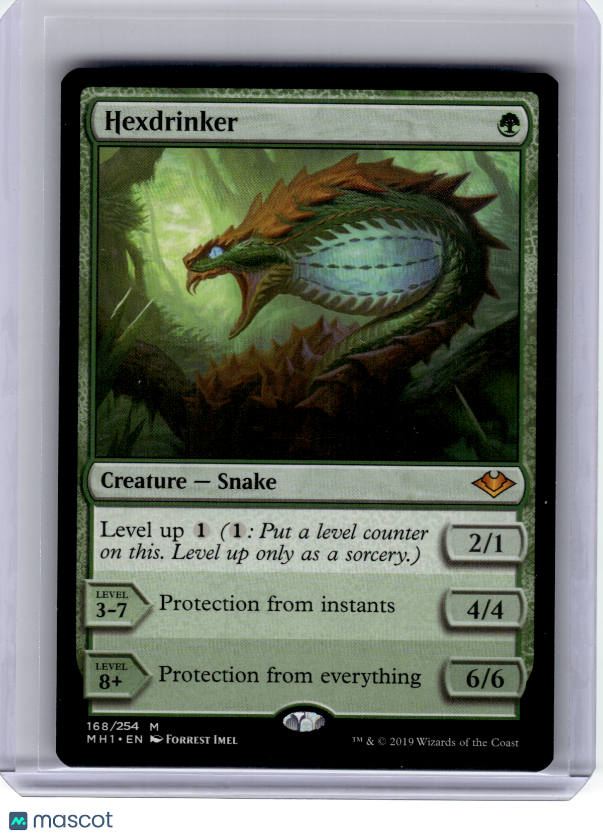 2019 Magic: The Gathering—Hexdrinker #168 Modern Horizons—Mythic Nonfoil