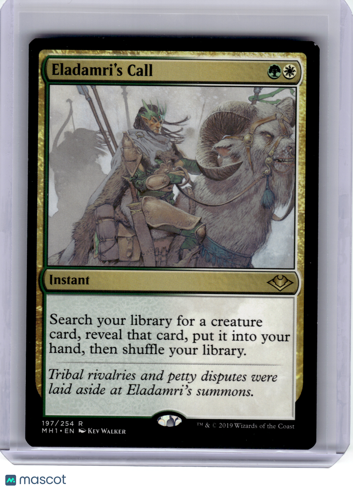 2019 Magic: The Gathering—Eladamri's Call #197 Modern Horizons—Rare Nonfoil