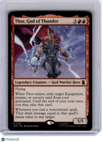 2026 Magic: TG—Thor, God of Thunder #156 Marvel Super Heroes—Mythic Nonfoil